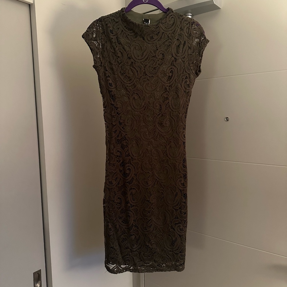 Green Lace Dress